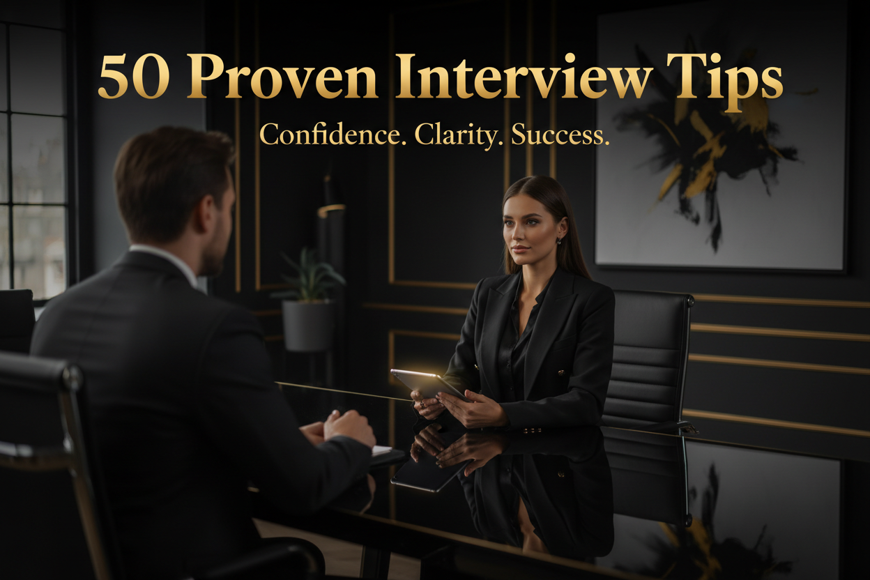 50 Proven Interview Tips
