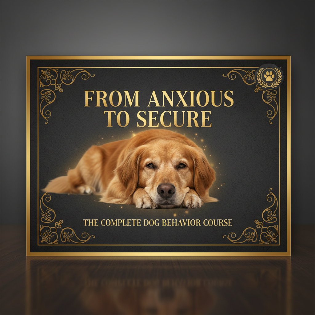 FROM ANXIOUS To SECURE, the complete dog behavior course