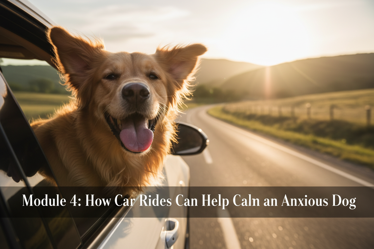 Module 4: How Car Rides Can Help Calm an Anxious Dog