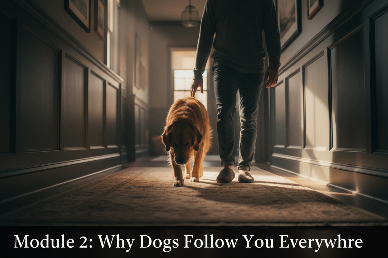 Module 2: Why Dogs Follow You Everywhere