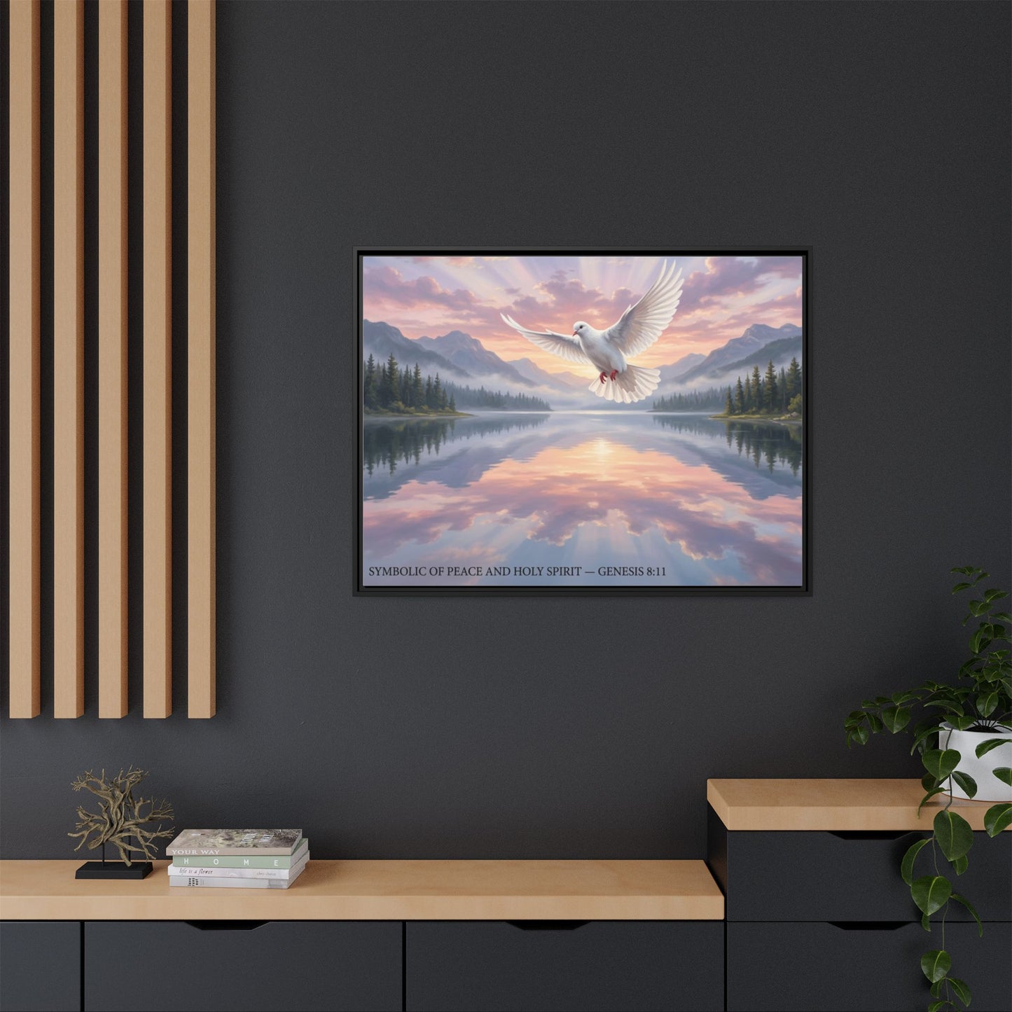 framed canvas print