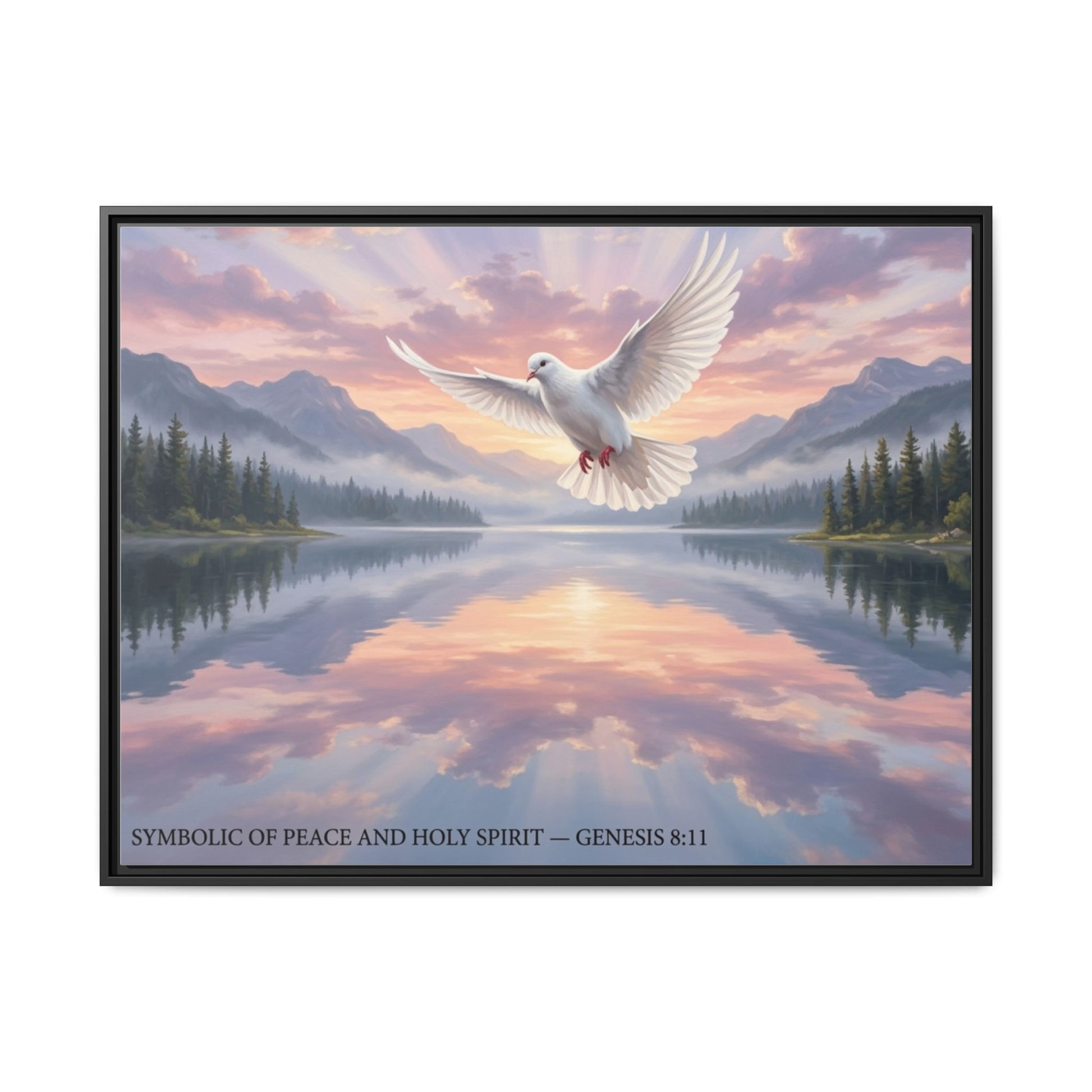 framed canvas print