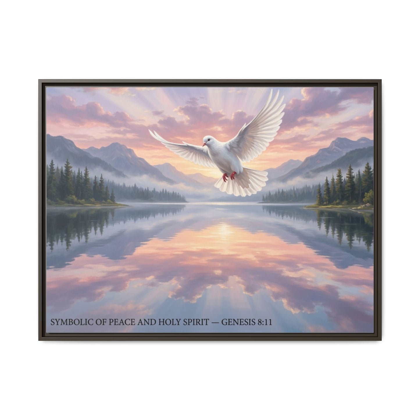 framed canvas print